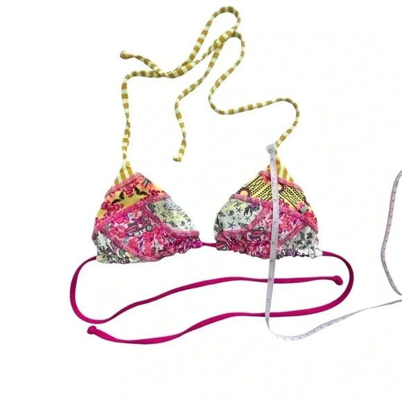 Maaji Swim Sherbert Bay Bikini, Reversible Multi-Colored Small Beach Pool Summer - Picture 6 of 9